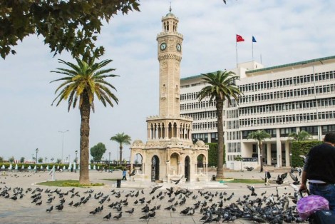 El edificio emblema de Esmirna.