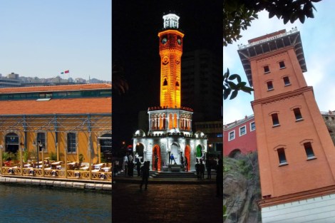 Konak Pier, Saat Kulesi y el Asansör