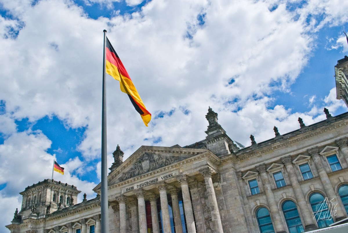 Entrada del Reichstag