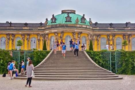Último tramo de la escalera.