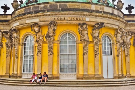 Fachada de Palacio Sanssouci