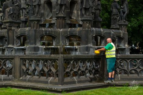 Trabajos descansando