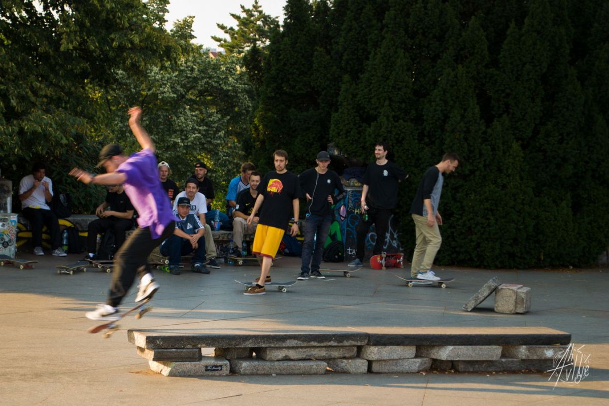 Skatepark en el metrónomo