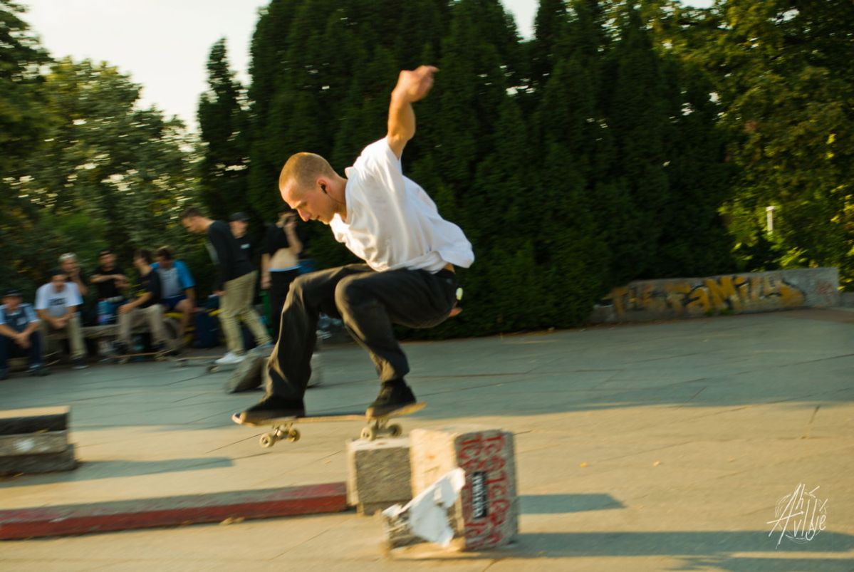 Skatepark en el metrónomo