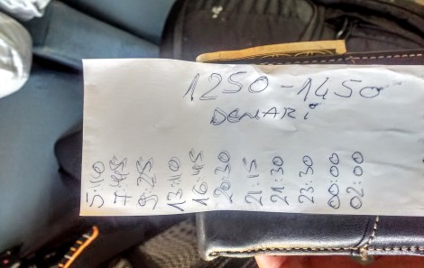 Horarios bus Macedonia