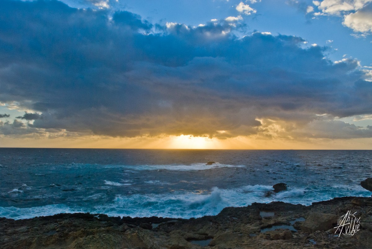 Atardecer en la nube