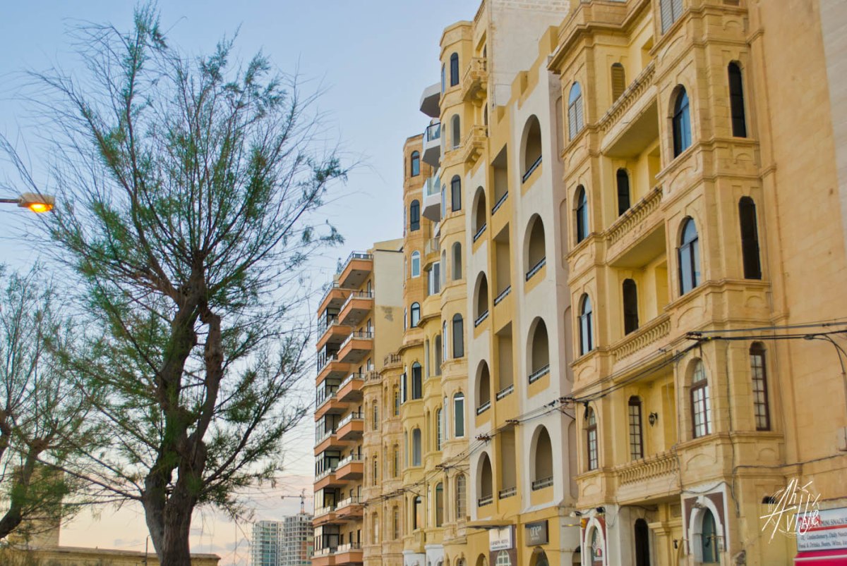 Fachadas contra el mar