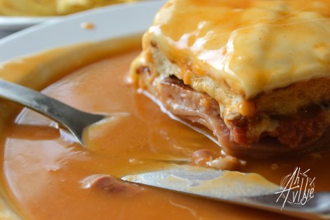 Relleno de la francesinha