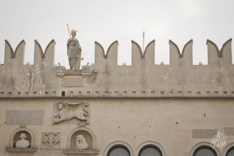 Detalle de Palacio Pretoriano, Koper