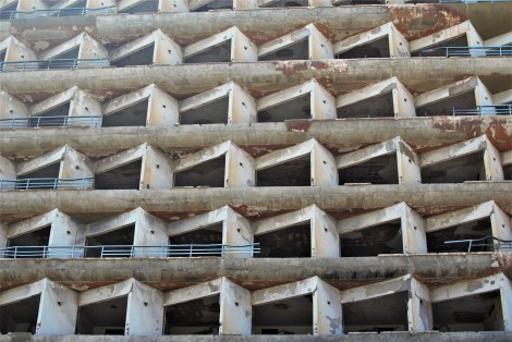 Edificio abandonado en Varosha