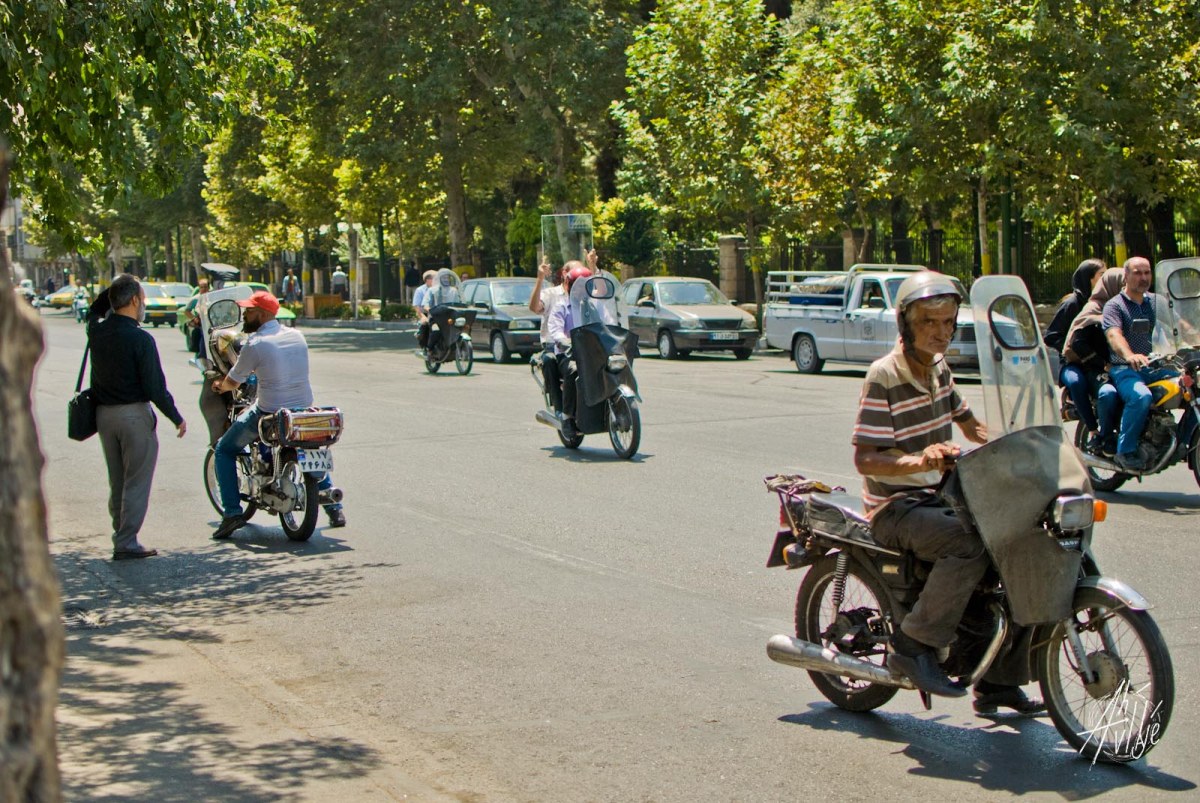 Motos en Tehran