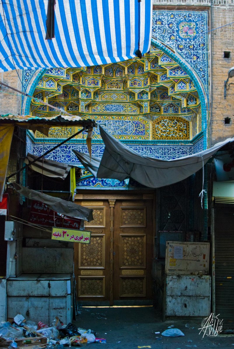 Mezquita en el mercado