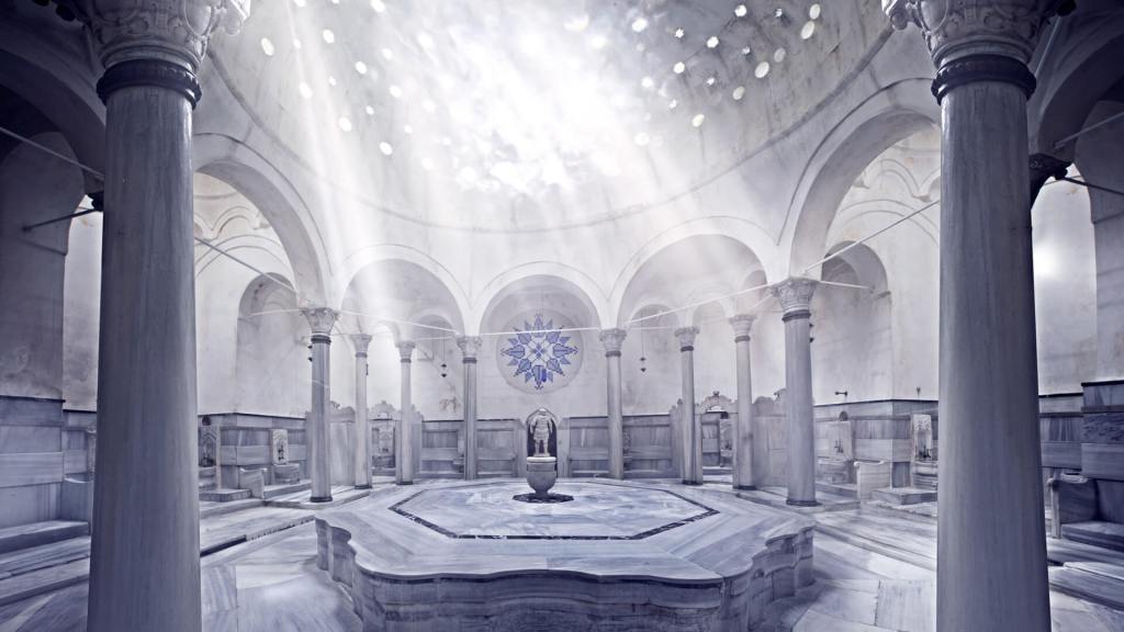 Interior de Cagaloglu Hamami