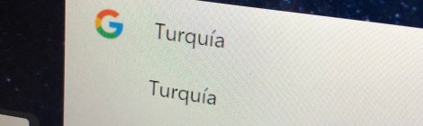 Búsqueda en Google de Turquía
